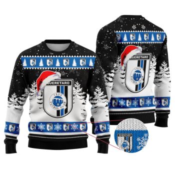 LIGA MX Queretaro F.C Special Christmas Ugly Sweater