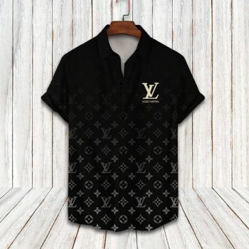 LV Louis Vuitton Luxury Hawaiian Shirt & Short Set LHS1104