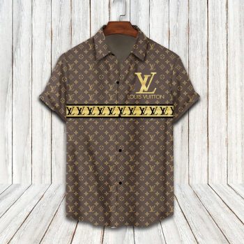 LV Louis Vuitton Luxury Hawaiian Shirt & Short Set LHS1184