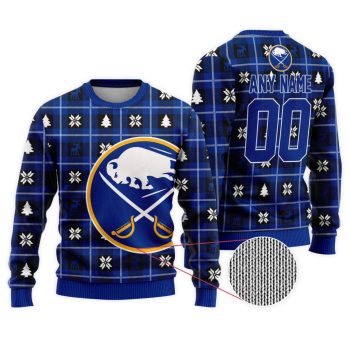 NHL Buffalo Sabres Personalized Ugly Sweater For Christmas