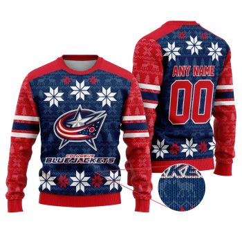 NHL Columbus Blue Jackets Special Ugly Sweater For Christmas