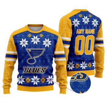 NHL St. Louis Blues Special Ugly Sweater For Christmas