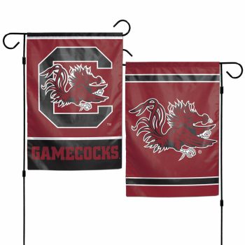South Carolina Gamecocks 2 Sided Garden Flag Yard Banner
