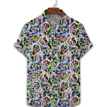 Versace Luxury Hawaiian Shirt & Short Set LHS1258