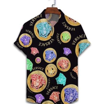 Versace Luxury Hawaiian Shirt & Short Set LHS1259