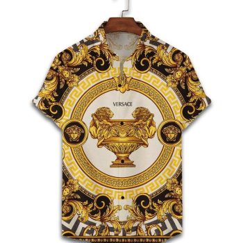Versace Luxury Hawaiian Shirt & Short Set LHS1263
