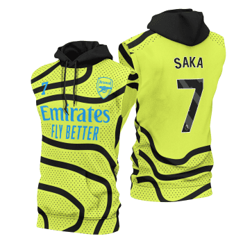 Arsenal Away Sleeveless Hoodie 23/24 Season SCC1565