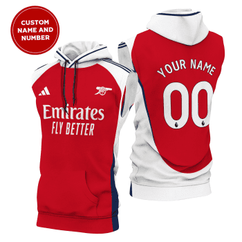 Arsenal Home Sleeveless Hoodie 24/25 Season SCC1187