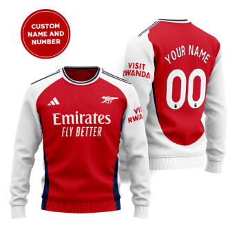 Arsenal Premier League 2024 Home Wool Sweater 22/23 SCC1179