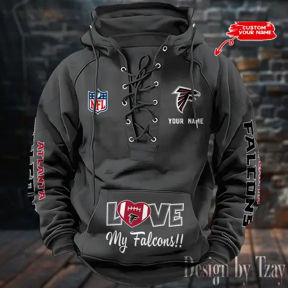 Atlanta-Falcons-Hooded-Lace-up-Vintage-Hoodie-RETRO1120-4