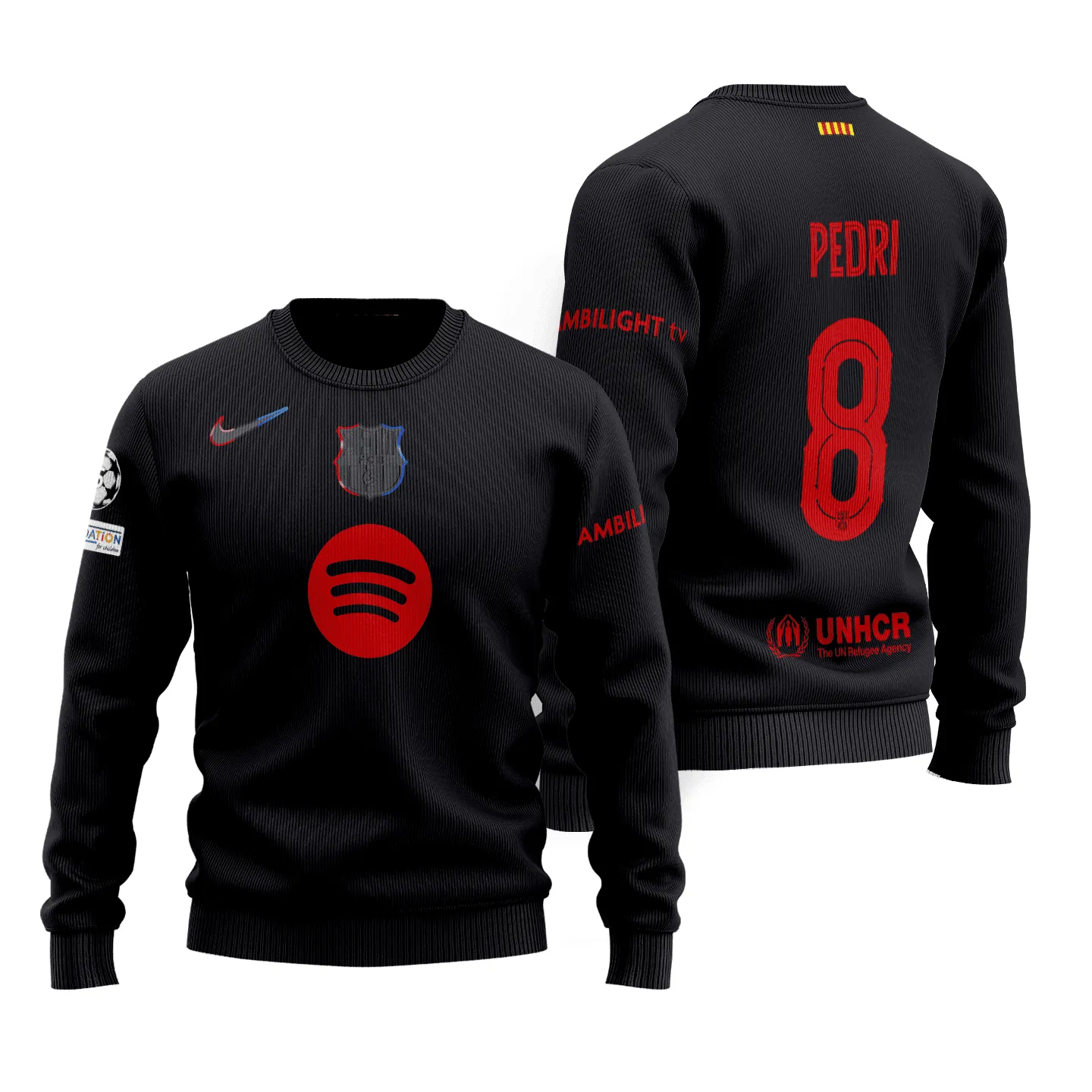 Barcelona Away Wool Sweater 24/25 Season SCC1235