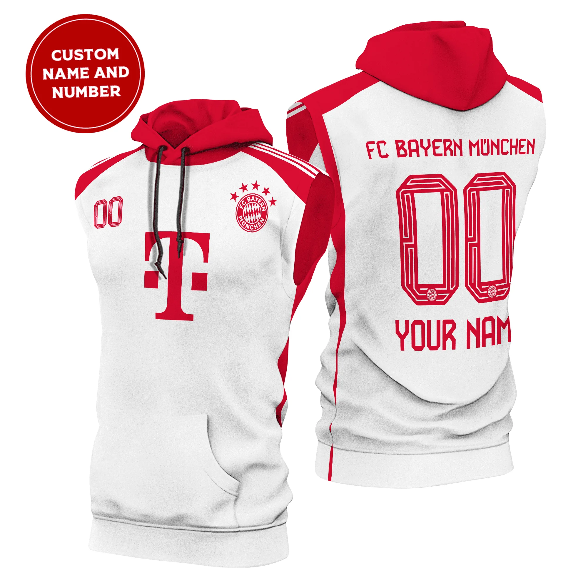 Bayern Munich Sleeveless Hoodie SCC1536