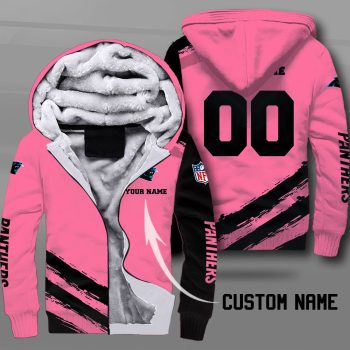 Carolina Panthers Fleece Hoodie / Pink