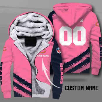 Chicago Bears Fleece Hoodie / Pink