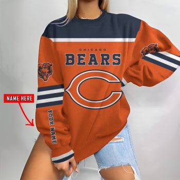Chicago Bears Personalized Round Neck Sweatshirt RNS1135
