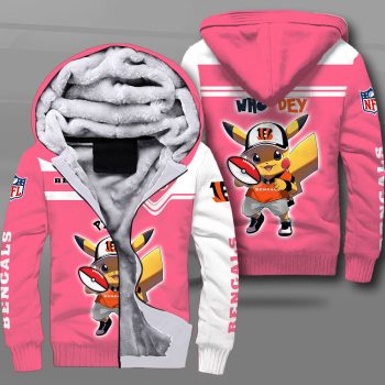 Cincinnati Bengals Fleece Hoodie / Pink