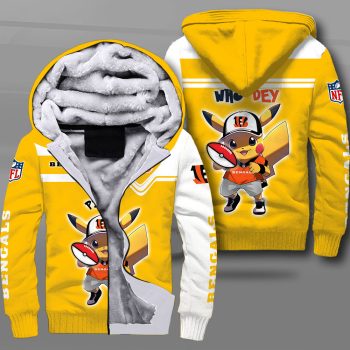 Cincinnati Bengals Fleece Hoodie / Yellow