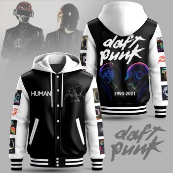 Daft Punk Special Hooded Baseball Jacket Varsity Jacket CHB1308