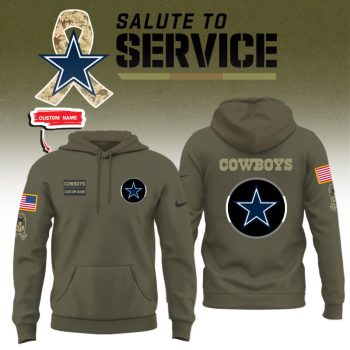 Dallas Cowboys 2025 Salute to Service Limited Edition Unisex Performance Hoodie