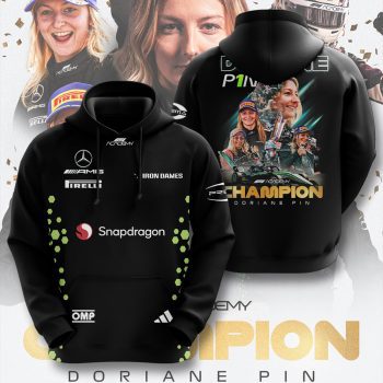 Doriane Pin x Mercedes AMG Petronas F1 Team Unisex Performance Hoodie NDT1004