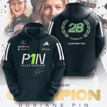 Doriane Pin x Mercedes AMG Petronas F1 Team Unisex Performance Hoodie NDT1005