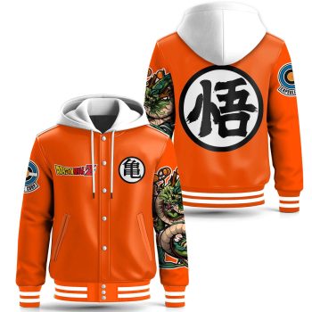Dragon Ball Special Hooded Baseball Jacket Varsity Jacket CHB1237