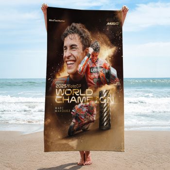 Ducati Lenovo Team x Marc Marquez Rectangle Beach Towel TWG1089
