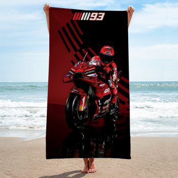 Ducati Lenovo Team x Marc Mrquez Rectangle Beach Towel TWG1060