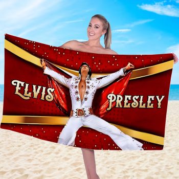 Elvis Presley Rectangle Beach Towel TWG1144