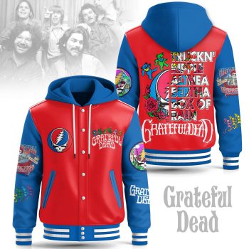Grateful Dead Special Hooded Baseball Jacket Varsity Jacket CHB1302