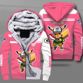 Green Bay Packers Fleece Hoodie / Pink
