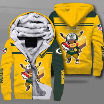 Green Bay Packers Fleece Hoodie / Yellow