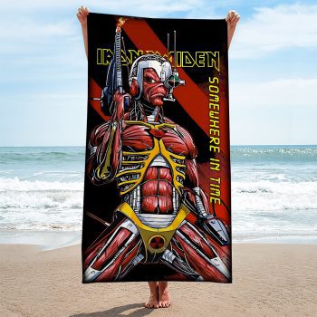 Iron Maiden Rectangle Beach Towel TWG1189