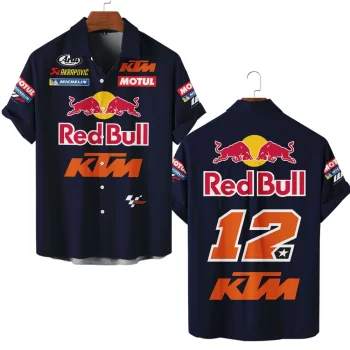 KTM Tech3 Personalized Hawaiian Shirt Button Down Shirt