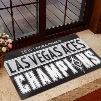 Las Vegas Aces 2025 WNBA Champions Doormat DMM1031