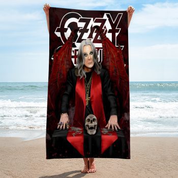 Ozzy Osbourne Rectangle Beach Towel TWG1074
