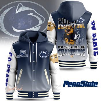 Penn State Nittany Lions Special Hooded Baseball Jacket Varsity Jacket CHB1299