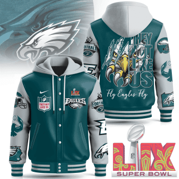 Philadelphia Eagles Special Hooded Baseball Jacket Varsity Jacket CHB1317