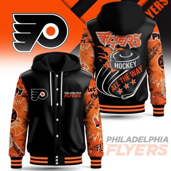 Philadelphia Flyers Special Hooded Baseball Jacket Varsity Jacket CHB1229