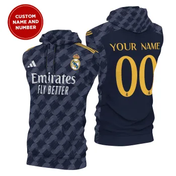 Real Madrid Away Sleeveless Hoodie 23/24 Season SCC1389