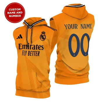Real Madrid Away Sleeveless Hoodie 24/25 Season SCC1132