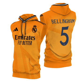 Real Madrid Away Sleeveless Hoodie 24/25 Season SCC1140