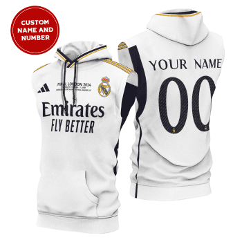 Real Madrid Champions Edition Home Sleeveless Hoodie 23/24 Season SCC1275