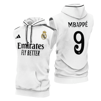 Real Madrid Home Sleeveless Hoodie 24/25 Season SCC1133