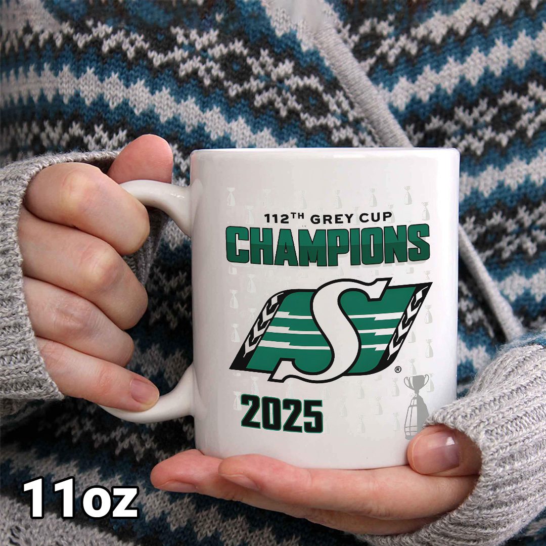 Saskatchewan-Roughriders-2025-Grey-Cup-Champions-Ceramic-Mug-NDT1287-2