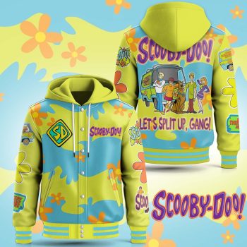 Scooby-Doo Special Hooded Baseball Jacket Varsity Jacket CHB1119