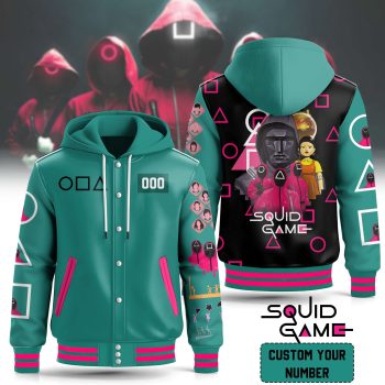 Squid Game Special Hooded Baseball Jacket Varsity Jacket CHB1120