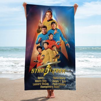 Star Trek Rectangle Beach Towel TWG1033