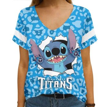 Tennessee Titans V-neck Women T-shirt VNT1471