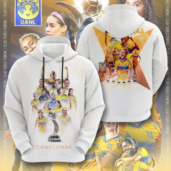 Tigres Femenil Unisex Performance Hoodie NDT1007